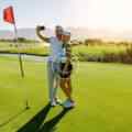 Proper golf garments for ladies and gentlemen